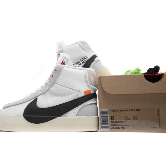 PK God Nike Blazer Mid Off-White