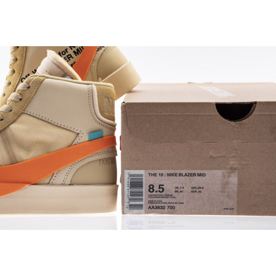 PK God Nike Blazer Mid Off-White All Hallow's Eve