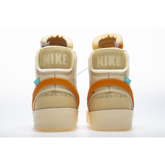 PK God Nike Blazer Mid Off-White All Hallow's Eve