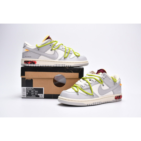 PK God Nike Dunk Low Off-White Lot 8