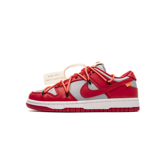 Yeezysale Nike Dunk Low OFF-White University Red