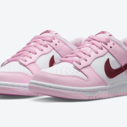 Yeezysale Nike Dunk Low Pink Red White