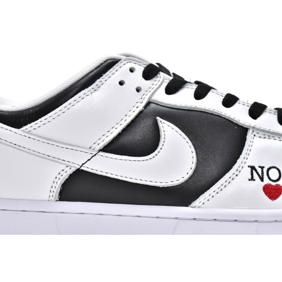 PK God Nike Dunk Low Supreme Black White