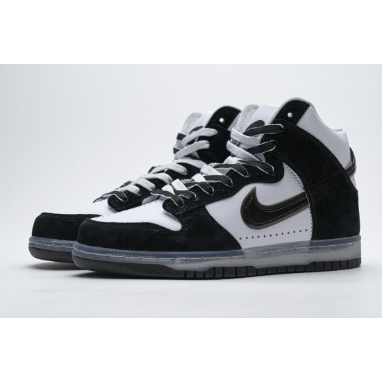 PK God Nike SB Dunk High Slam Jam White Black