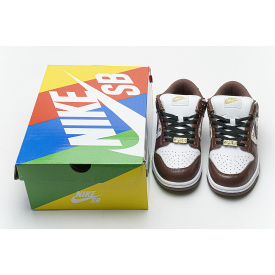 PK God Nike SB Dunk Low Brown Stars