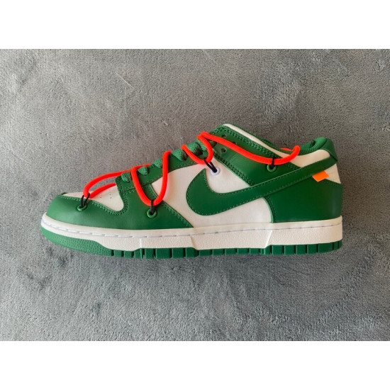 PK God Nike SB Dunk Low Off-White Pine Green