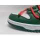 PK God Nike SB Dunk Low Off-White Pine Green