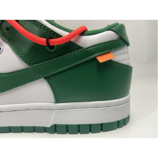 PK God Nike SB Dunk Low Off-White Pine Green