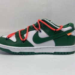 Yeezysale Nike SB Dunk Low Off-White Pine Green