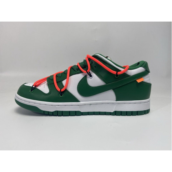 PK God Nike SB Dunk Low Off-White Pine Green