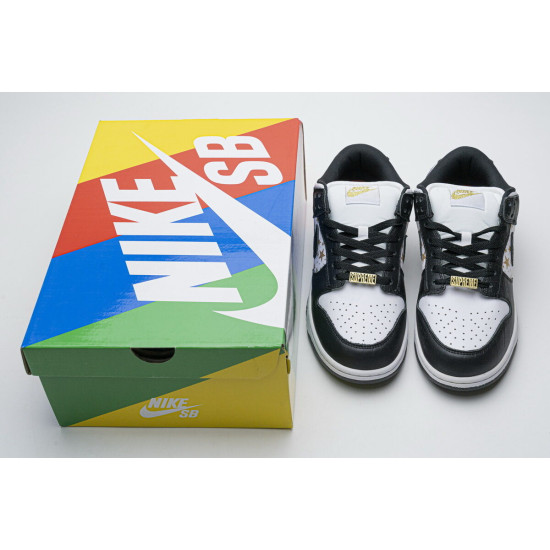 PK God Nike SB Dunk Low Supreme Black Stars