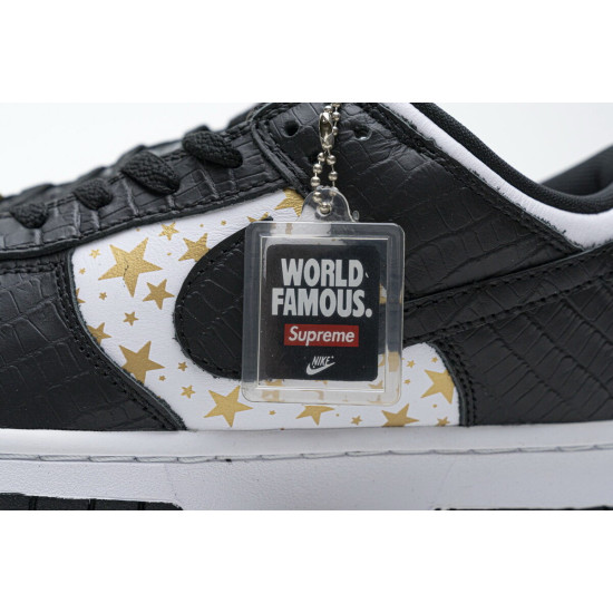 PK God Nike SB Dunk Low Supreme Black Stars