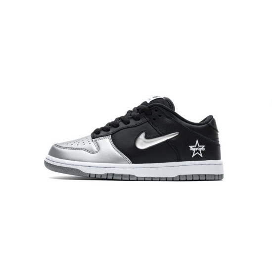 PK God Nike SB Dunk Low Supreme Metallic Silver