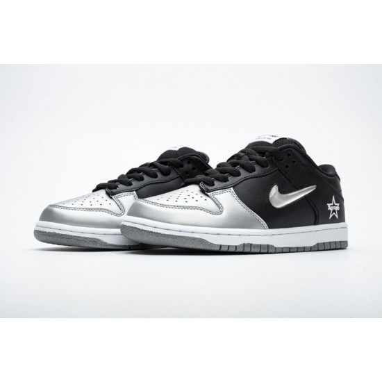 PK God Nike SB Dunk Low Supreme Metallic Silver