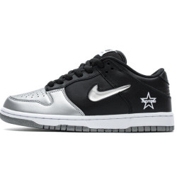 Yeezysale Nike SB Dunk Low Supreme Metallic Silver