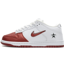 Yeezysale Nike SB Dunk Low Supreme White Red