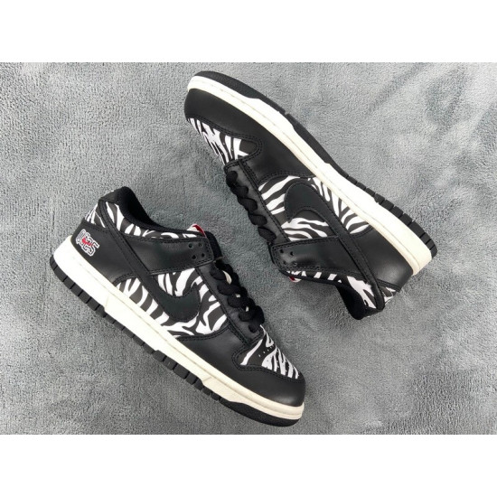 Yeezysale Quartersnacks x Nike SB Dunk Low Zebra