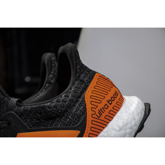 PK God  Ultra Boost 4.0 Core Black/Solar Orange