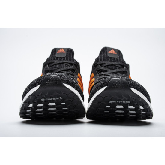 PK God  Ultra Boost 4.0 Core Black/Solar Orange