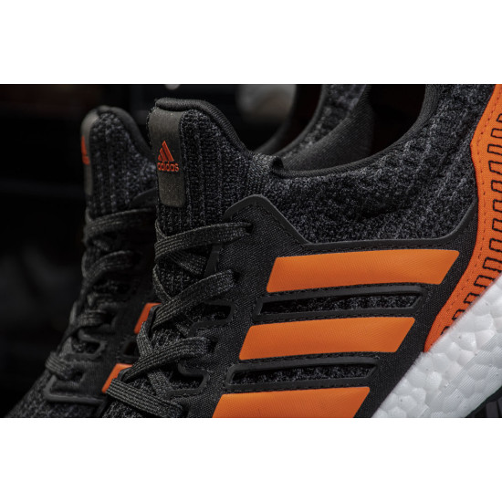 PK God  Ultra Boost 4.0 Core Black/Solar Orange