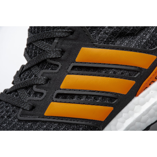 PK God  Ultra Boost 4.0 Core Black/Solar Orange