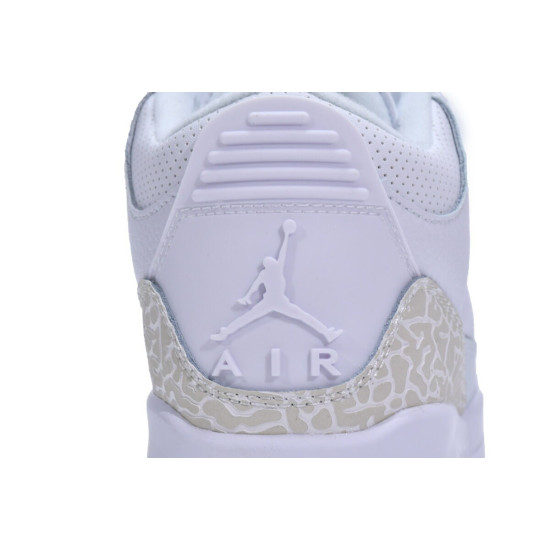 XP Factory Sneakers Jordan 3 Retro Pure White 2018136064-111